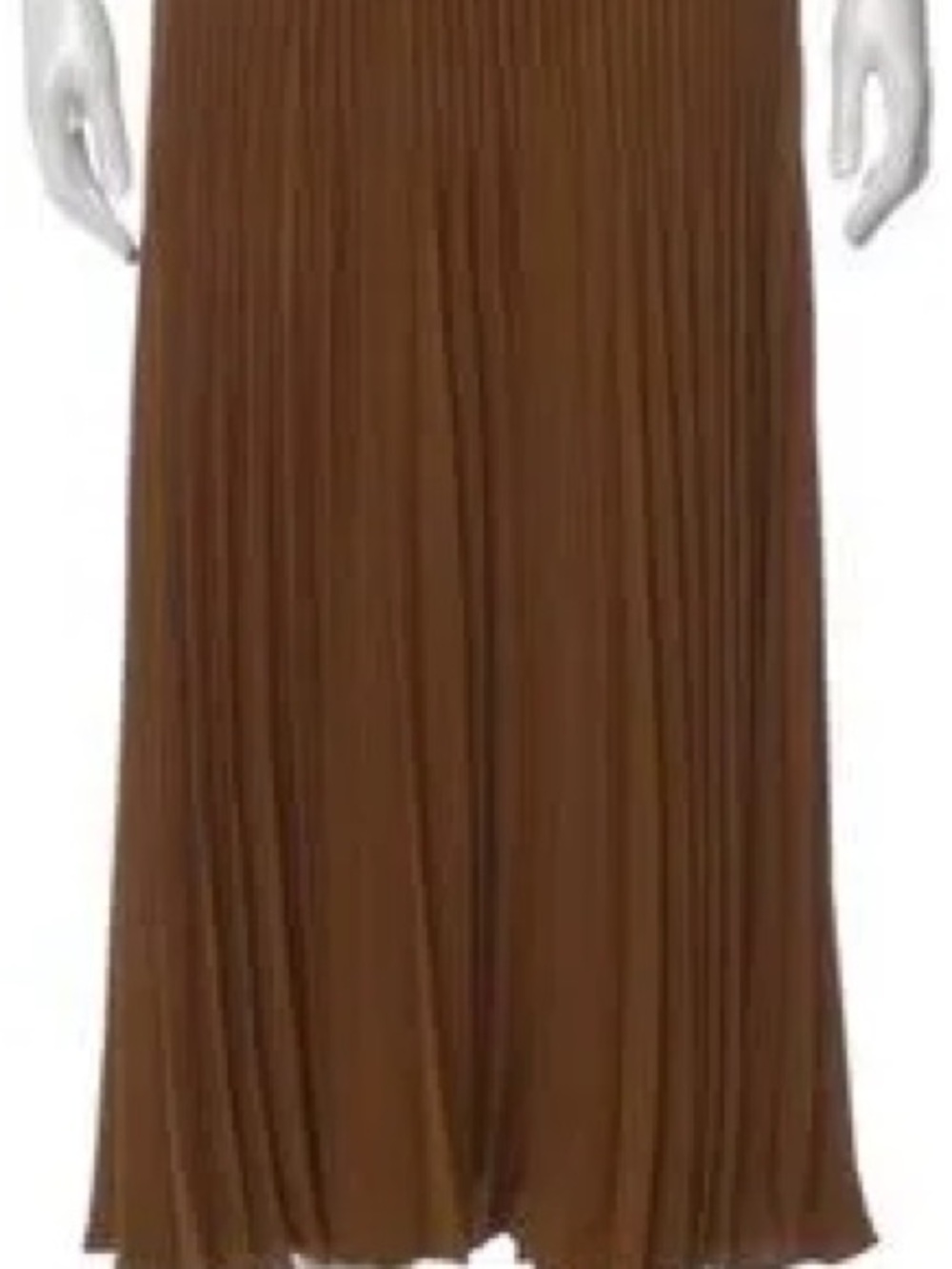 Jenni Kayne Pleated Midi Skirt in Caramel - Picture 2 of 4